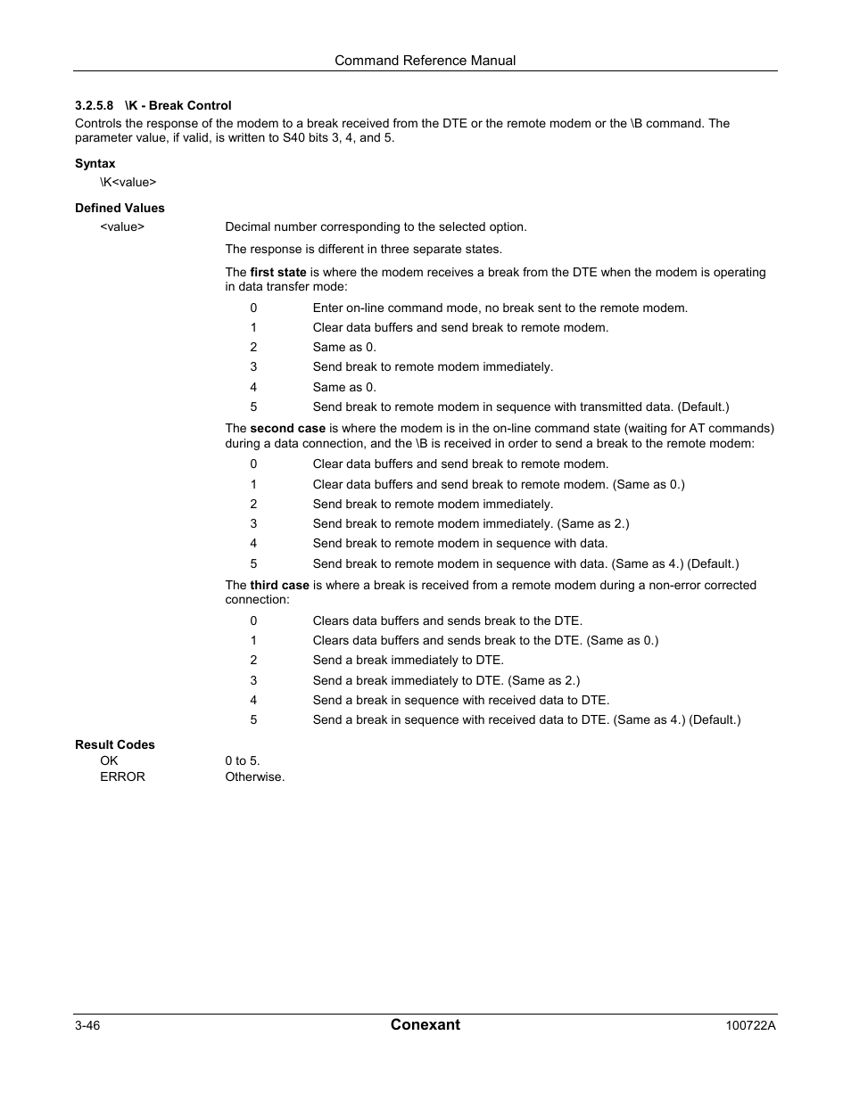 Comtrol AT Commands for SmartACFL User Manual | Page 66 / 172