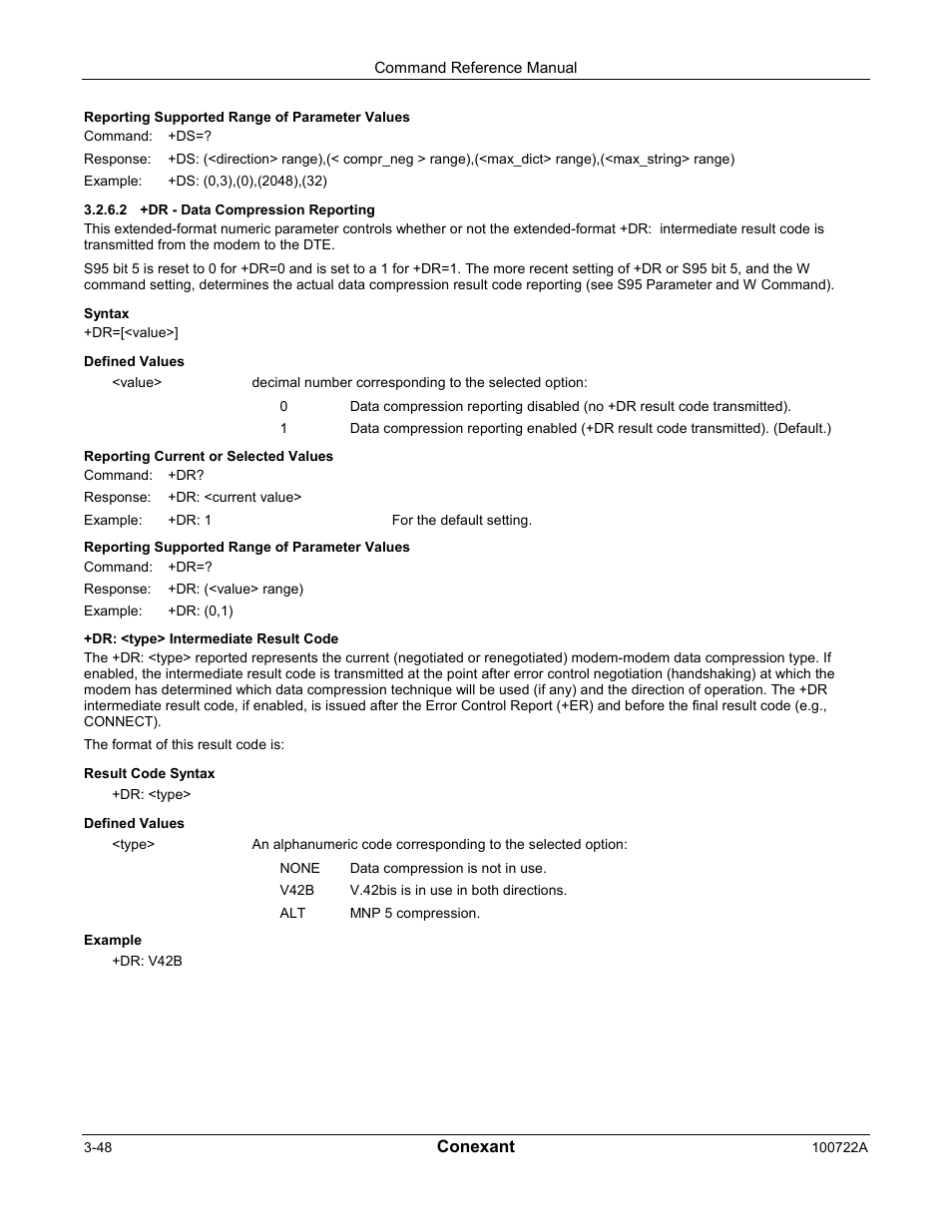 Comtrol AT Commands for SmartACFL User Manual | Page 68 / 172