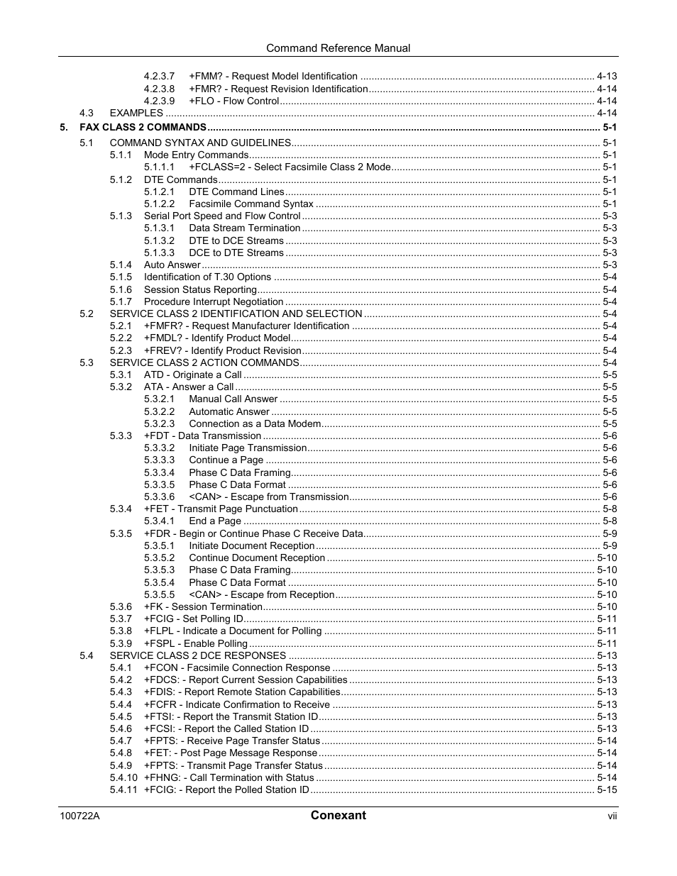 Comtrol AT Commands for SmartACFL User Manual | Page 7 / 172