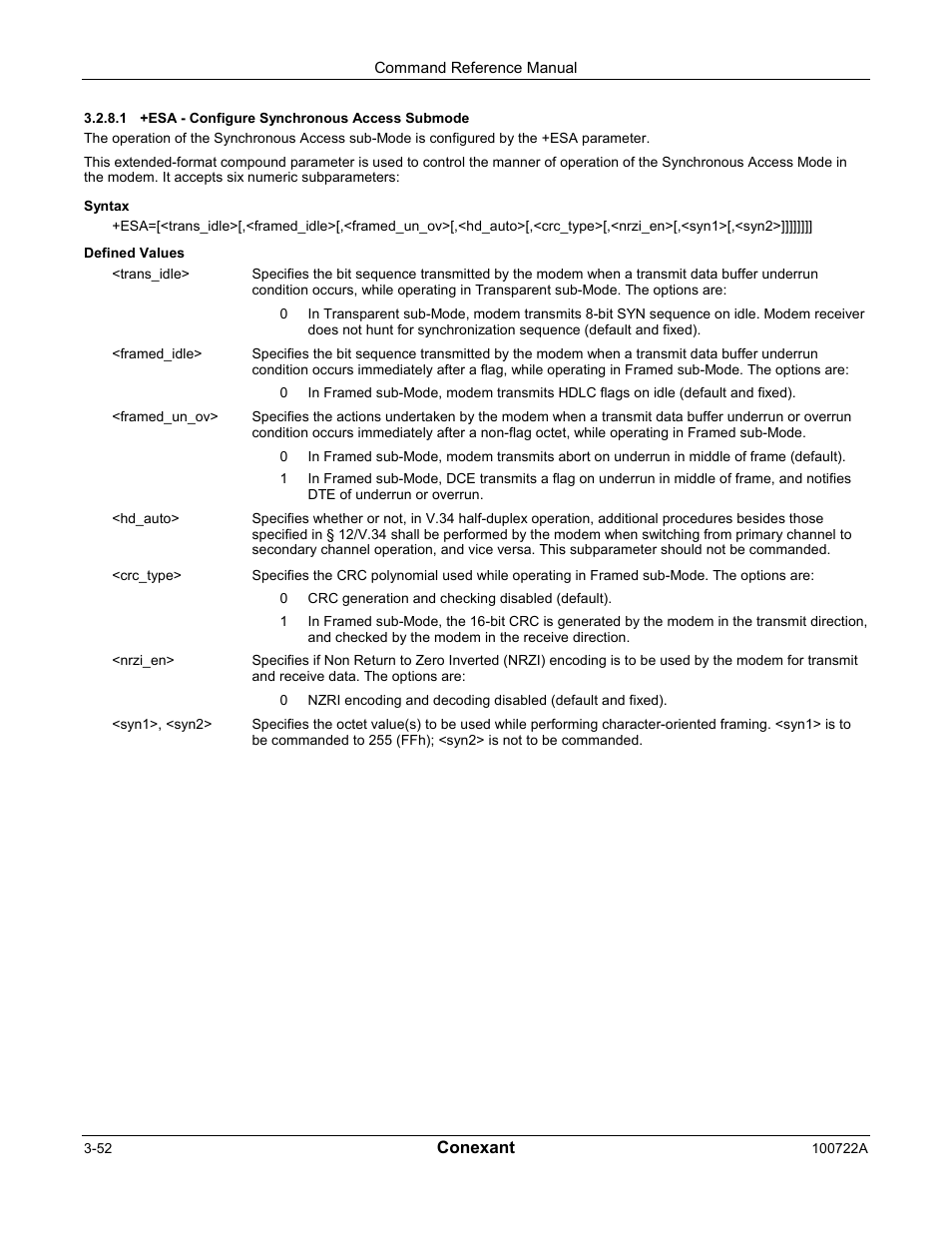 Comtrol AT Commands for SmartACFL User Manual | Page 72 / 172