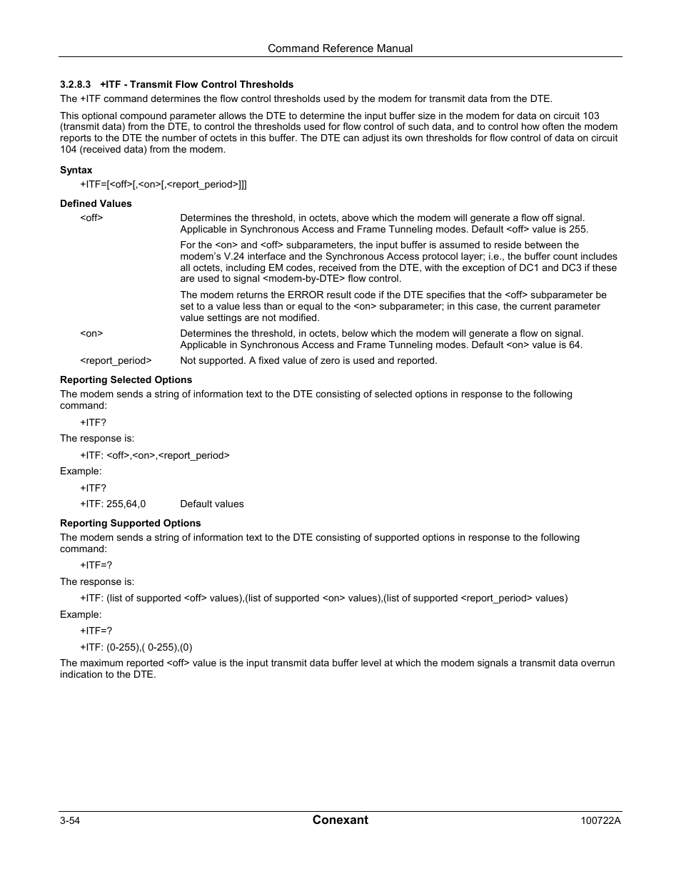 Comtrol AT Commands for SmartACFL User Manual | Page 74 / 172