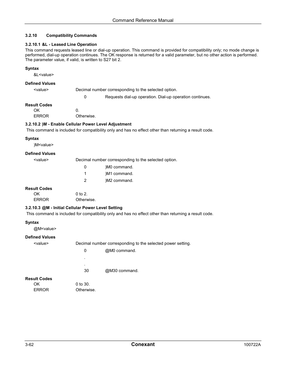 Comtrol AT Commands for SmartACFL User Manual | Page 82 / 172