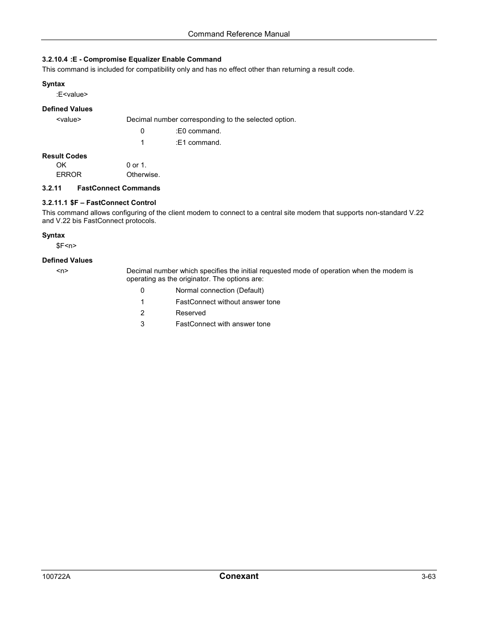 Comtrol AT Commands for SmartACFL User Manual | Page 83 / 172