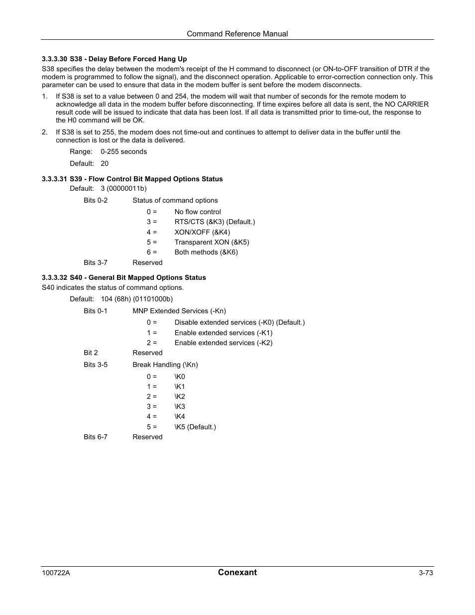 Comtrol AT Commands for SmartACFL User Manual | Page 93 / 172