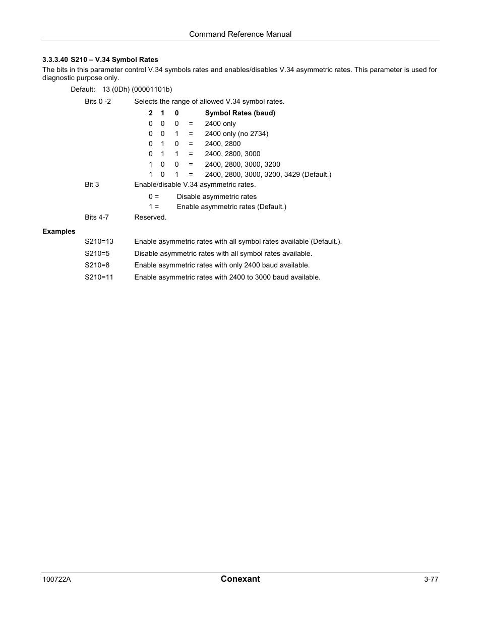 Comtrol AT Commands for SmartACFL User Manual | Page 97 / 172