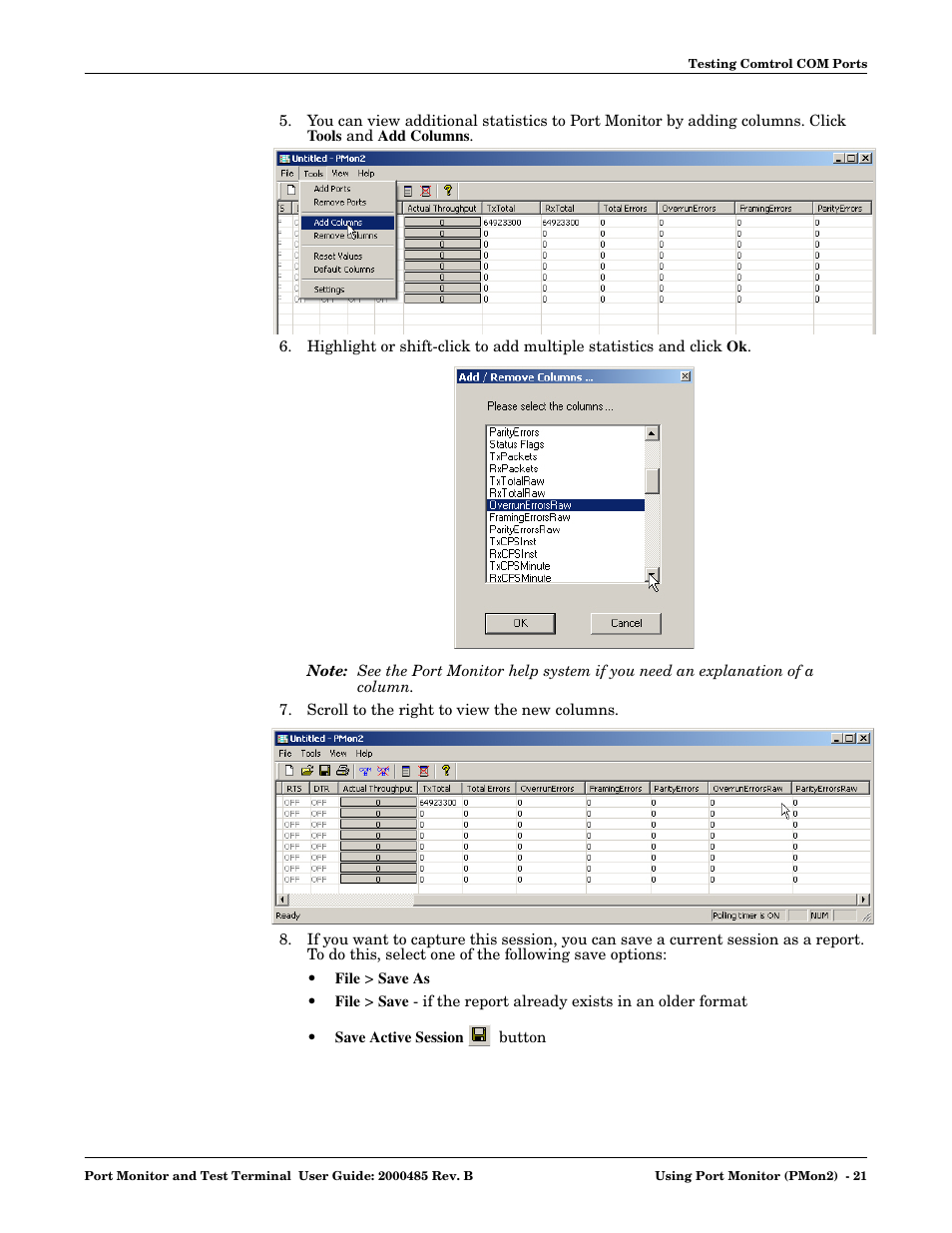 Comtrol WCom2 User Manual | Page 21 / 30