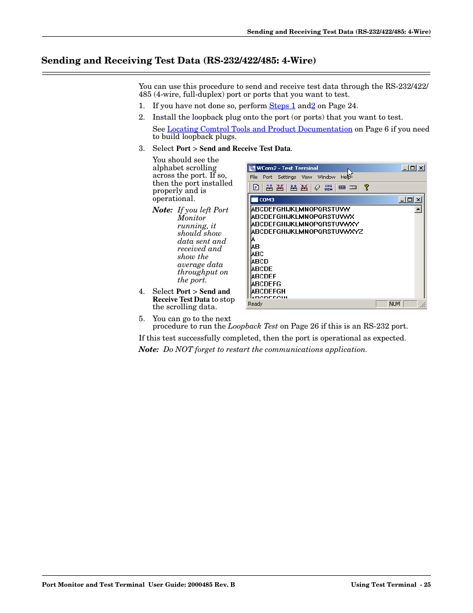 Comtrol WCom2 User Manual | Page 25 / 30
