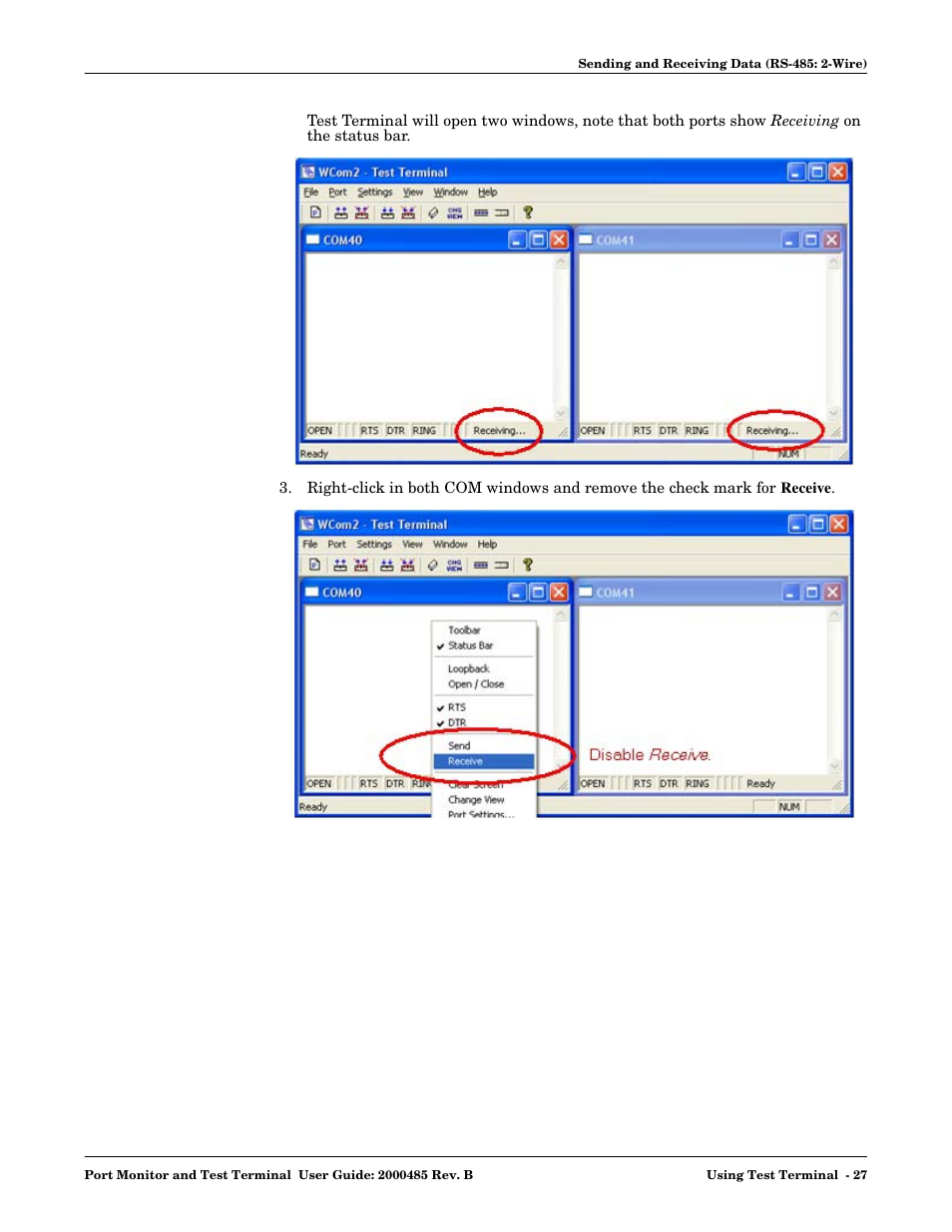 Comtrol WCom2 User Manual | Page 27 / 30
