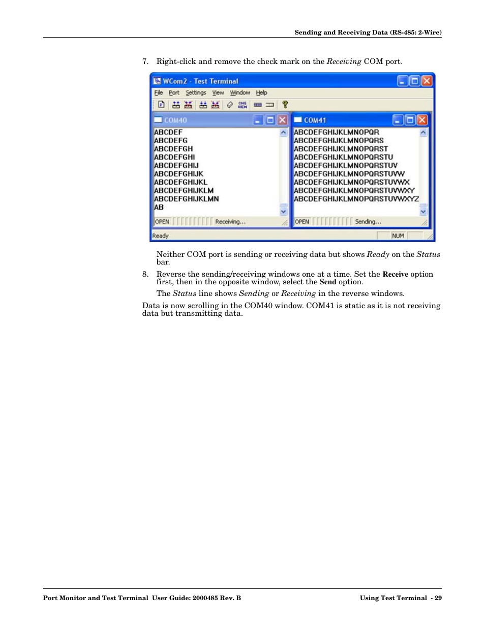 Comtrol WCom2 User Manual | Page 29 / 30