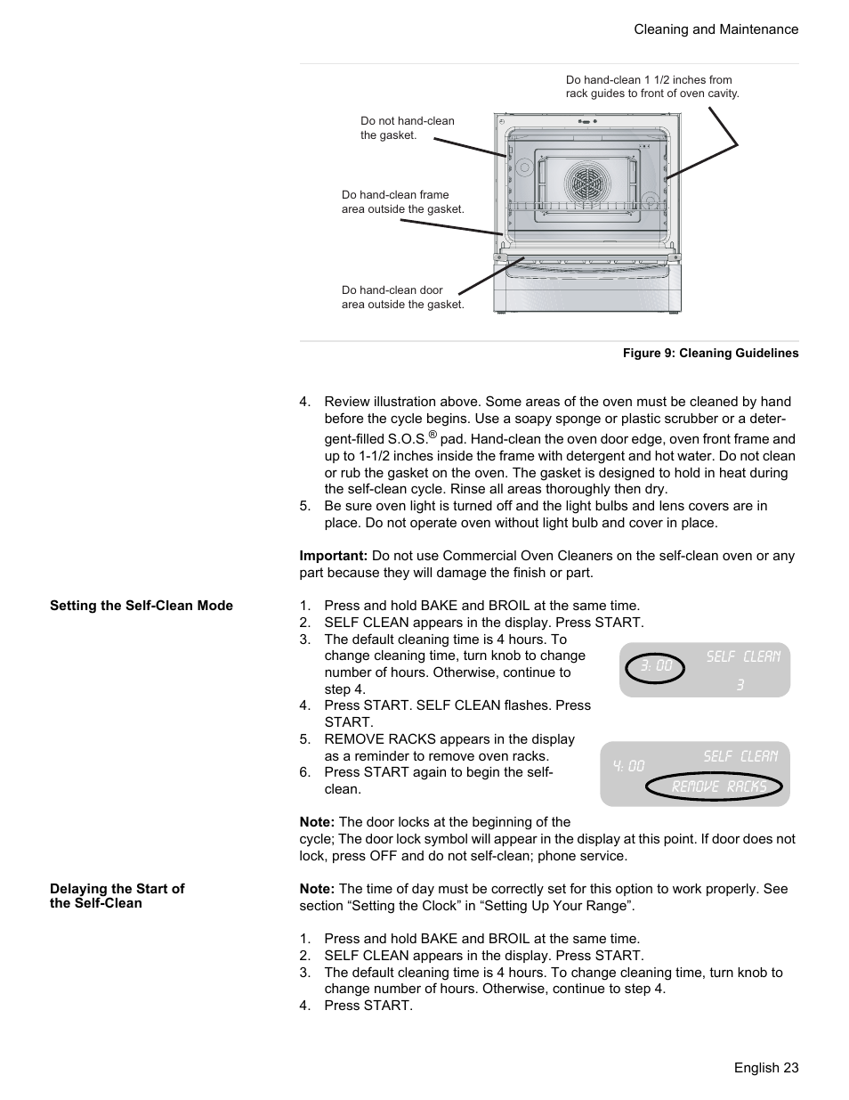 Bosch Gas free-standing Range with Mechanical controls User Manual | Page 25 / 104