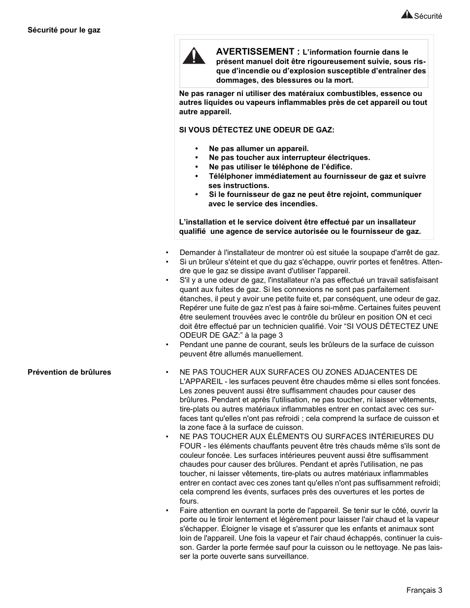 Bosch Gas free-standing Range with Mechanical controls User Manual | Page 37 / 104