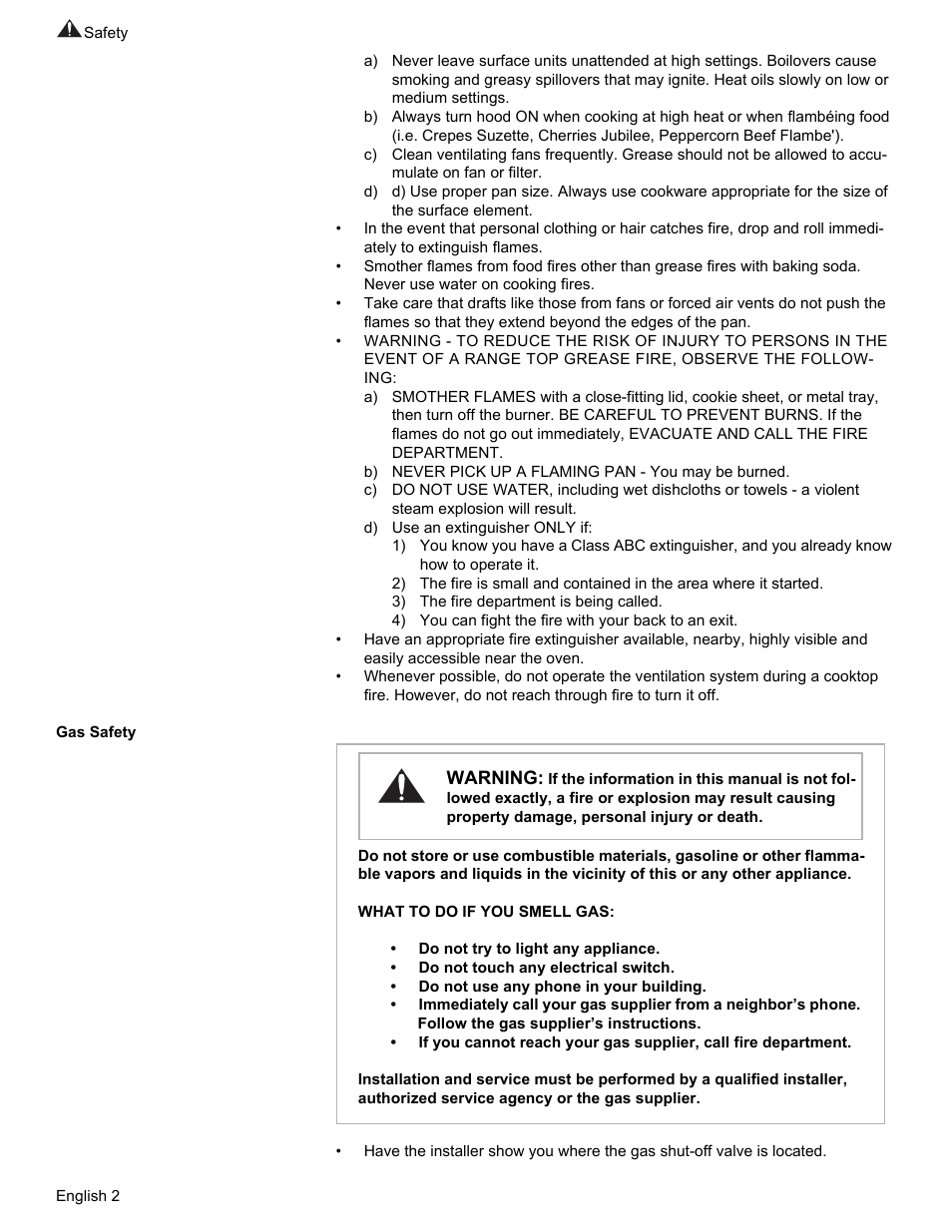 Bosch Gas free-standing Range with Mechanical controls User Manual | Page 4 / 104