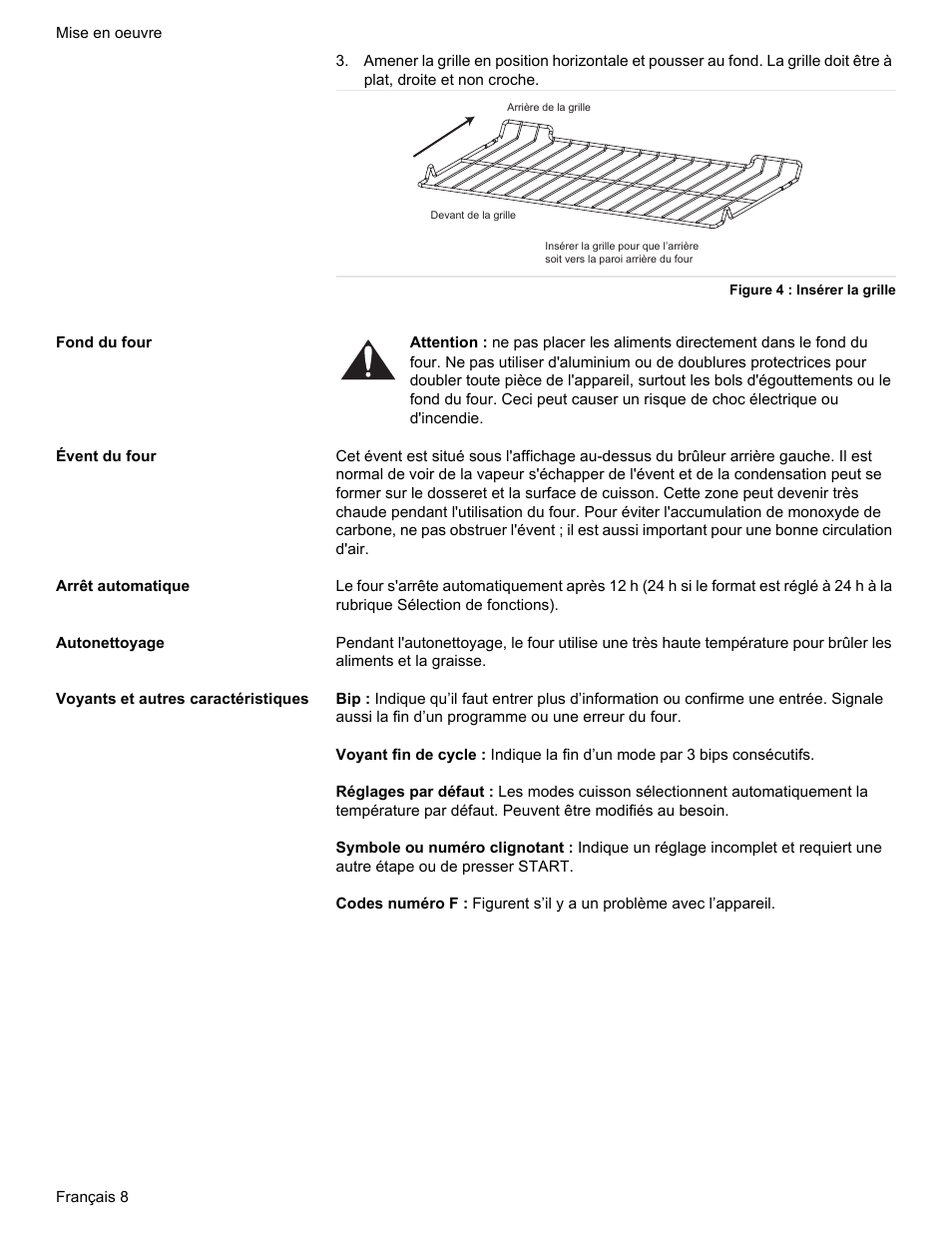 Bosch Gas free-standing Range with Mechanical controls User Manual | Page 42 / 104