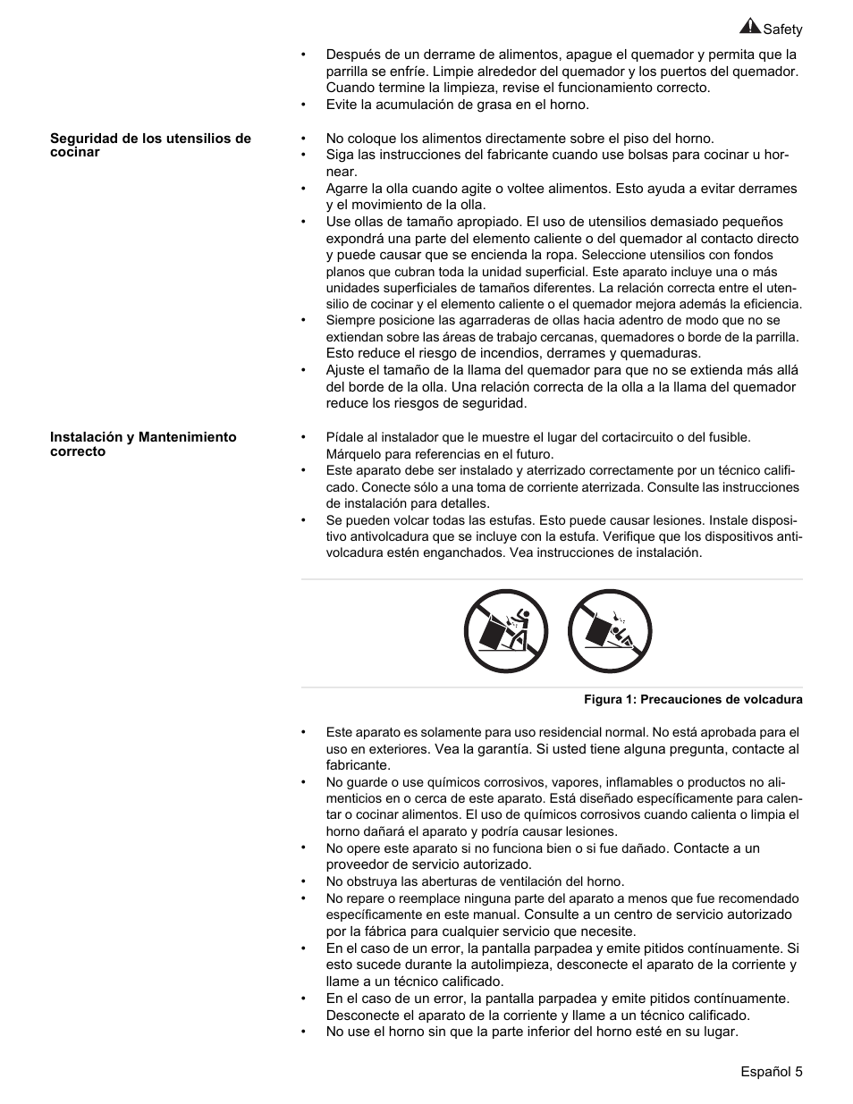 Bosch Gas free-standing Range with Mechanical controls User Manual | Page 73 / 104