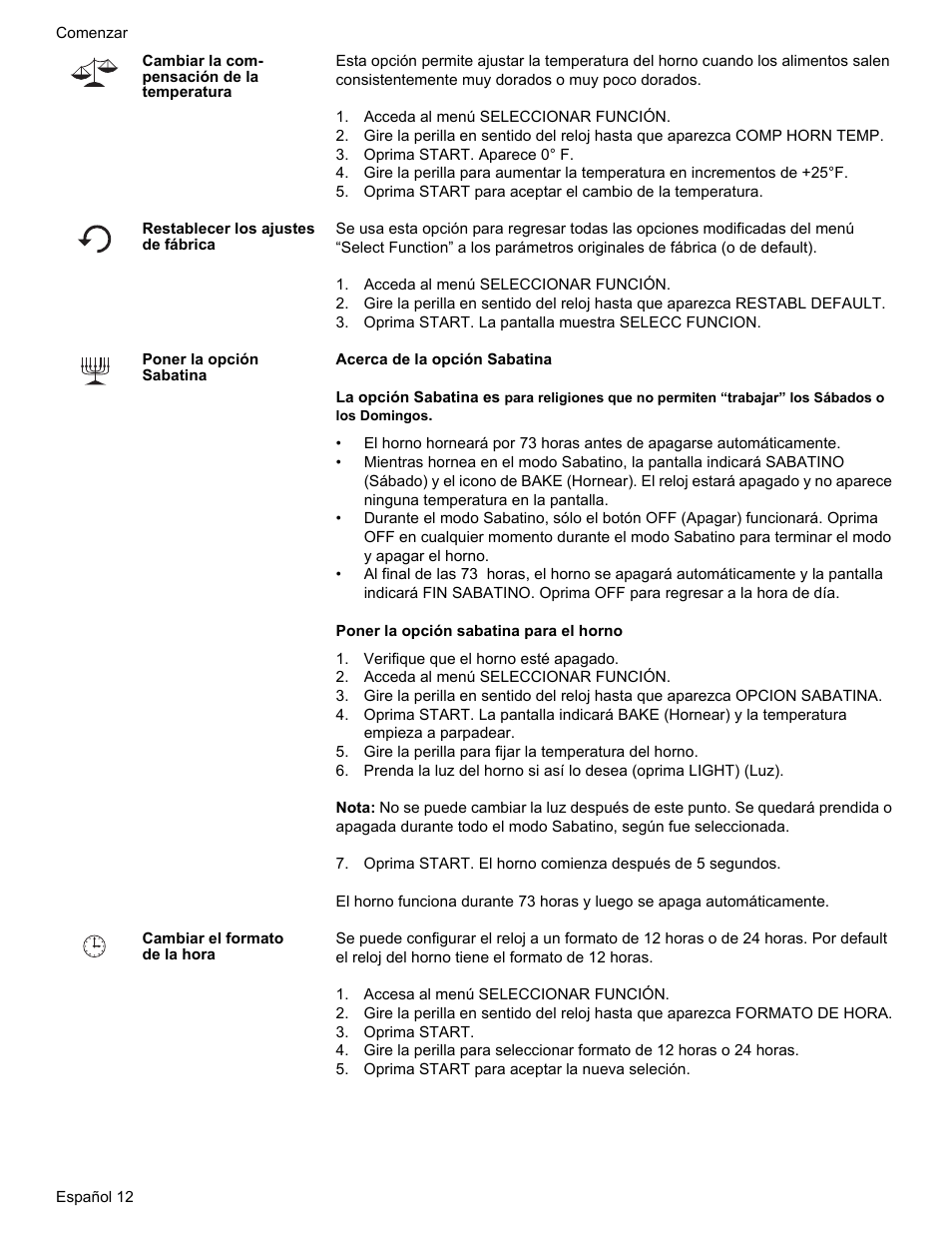Bosch Gas free-standing Range with Mechanical controls User Manual | Page 80 / 104