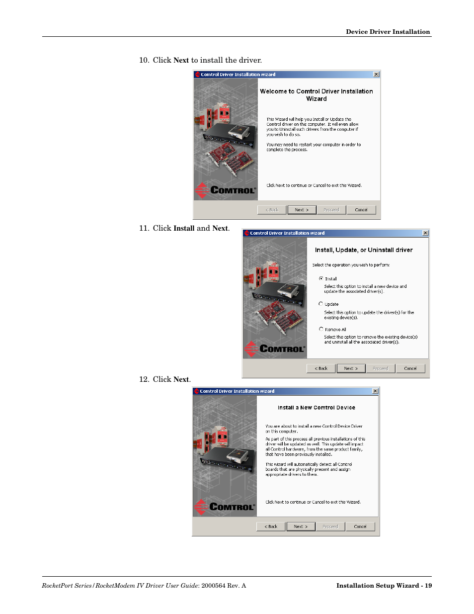 Comtrol Rocket Port User Manual | Page 13 / 66