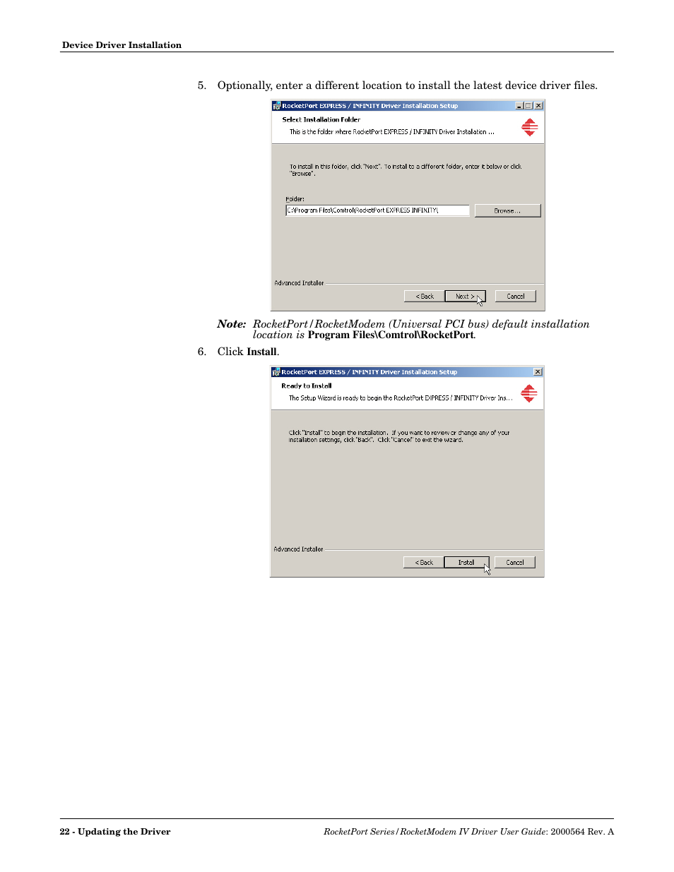Comtrol Rocket Port User Manual | Page 16 / 66