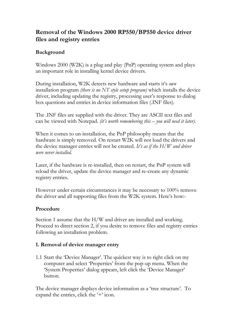 Comtrol RocketPort 550 uPCI Windows 2000 User Manual | Page 23 / 26