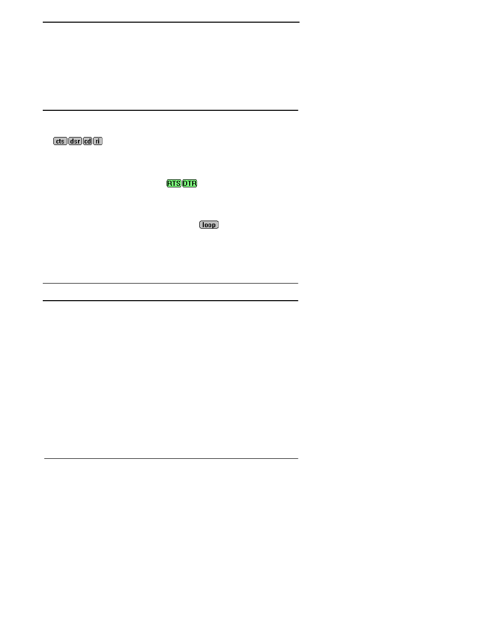 Modem control signals, Using port monitor (portmon.exe) | Comtrol RocketPort Serial Hub Series User Manual | Page 65 / 88