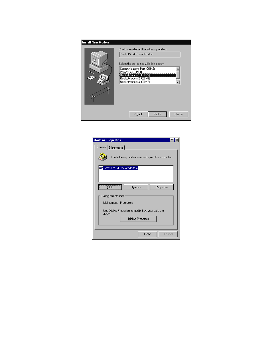 Click next. the list of available ports displays, Optionally | Comtrol RPSH Windows 95/98 User Manual | Page 18 / 22