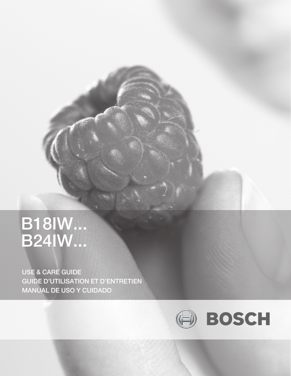 Bosch B24IW User Manual | 60 pages