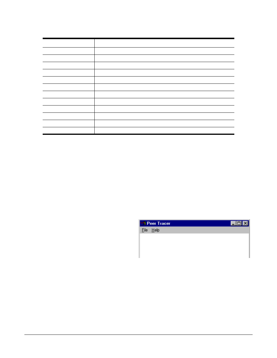 Using peer tracer, Starting peer, Log functions | Using peer, Starting peer log functions using peer, Peer tracer | Comtrol RPSH Windows 2000 User Manual | Page 19 / 23
