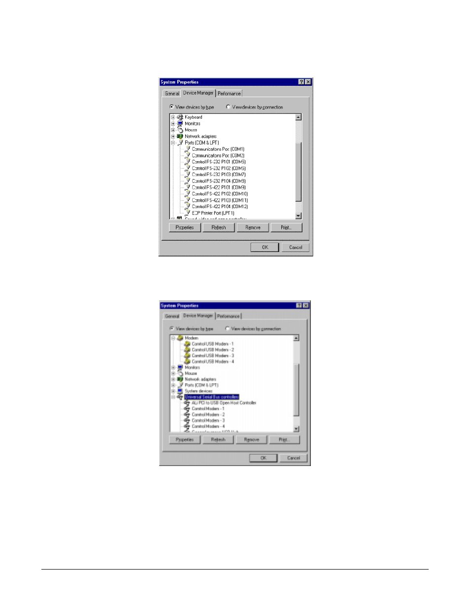 Comtrol RocketPort USB Serial or Modem Hub Driver Installation with Windows 98 User Manual | Page 14 / 25