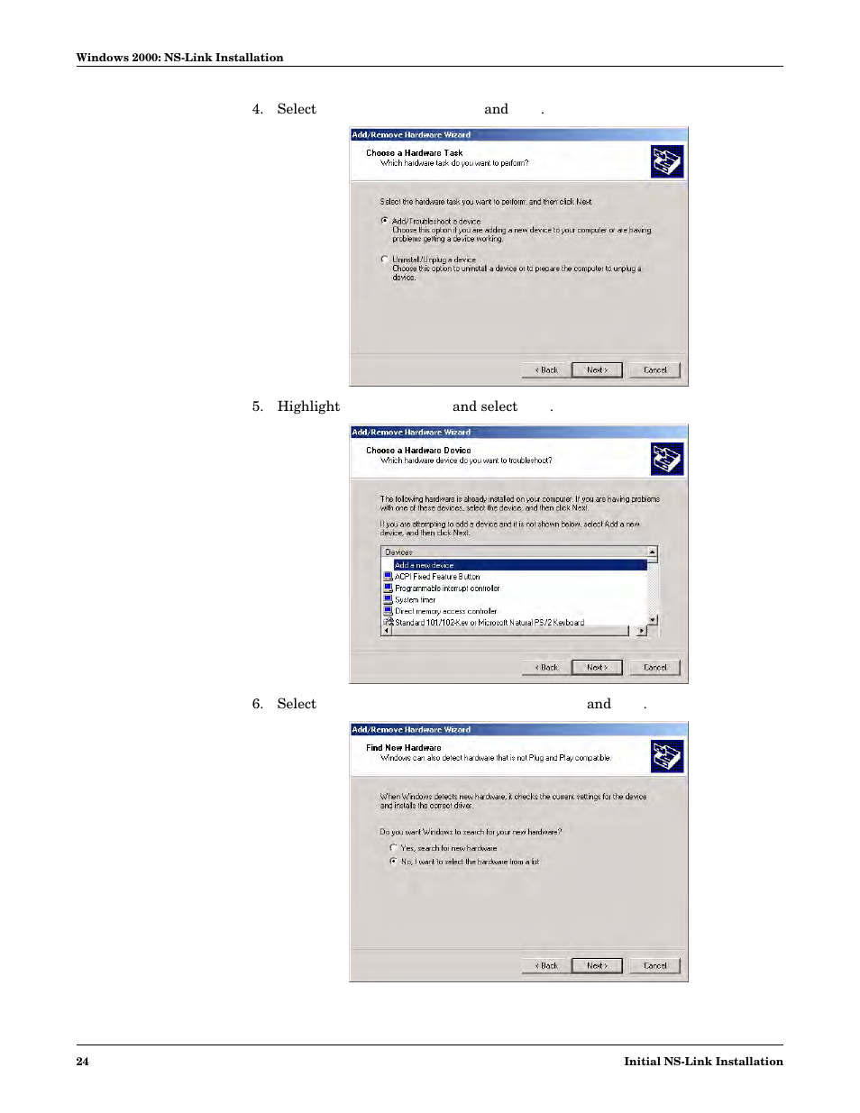 Comtrol NS-link Windows NT User Manual | Page 24 / 100