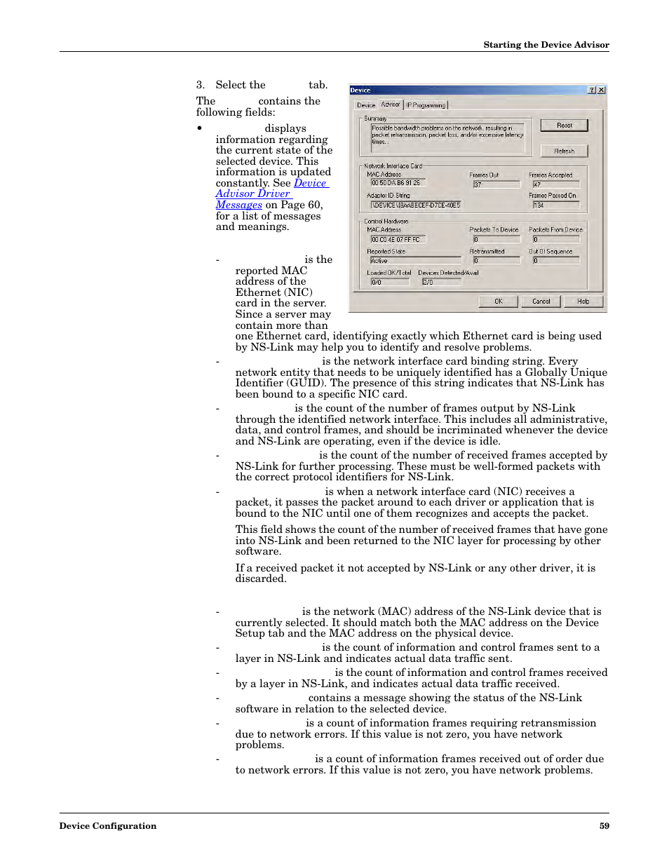 Comtrol NS-link Windows NT User Manual | Page 59 / 100