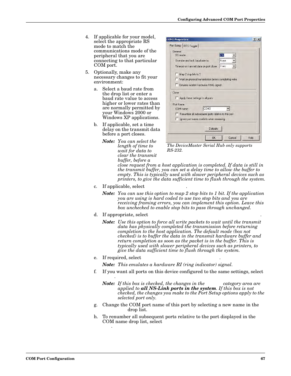 Comtrol NS-link Windows NT User Manual | Page 67 / 100