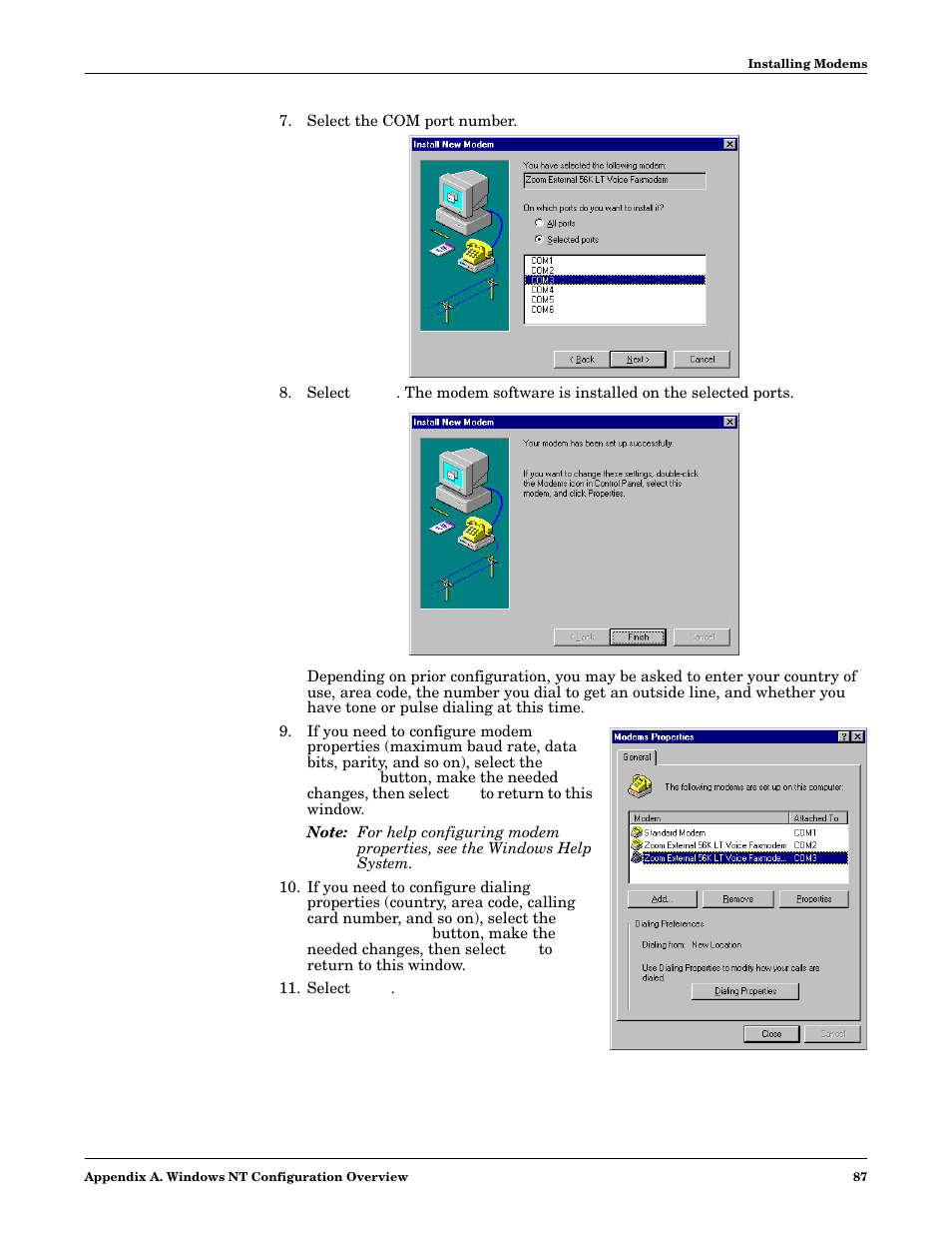 Comtrol NS-link Windows NT User Manual | Page 87 / 100