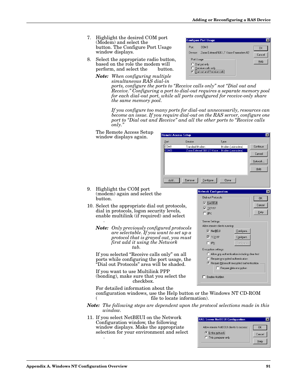 Step 7 | Comtrol NS-link Windows NT User Manual | Page 91 / 100