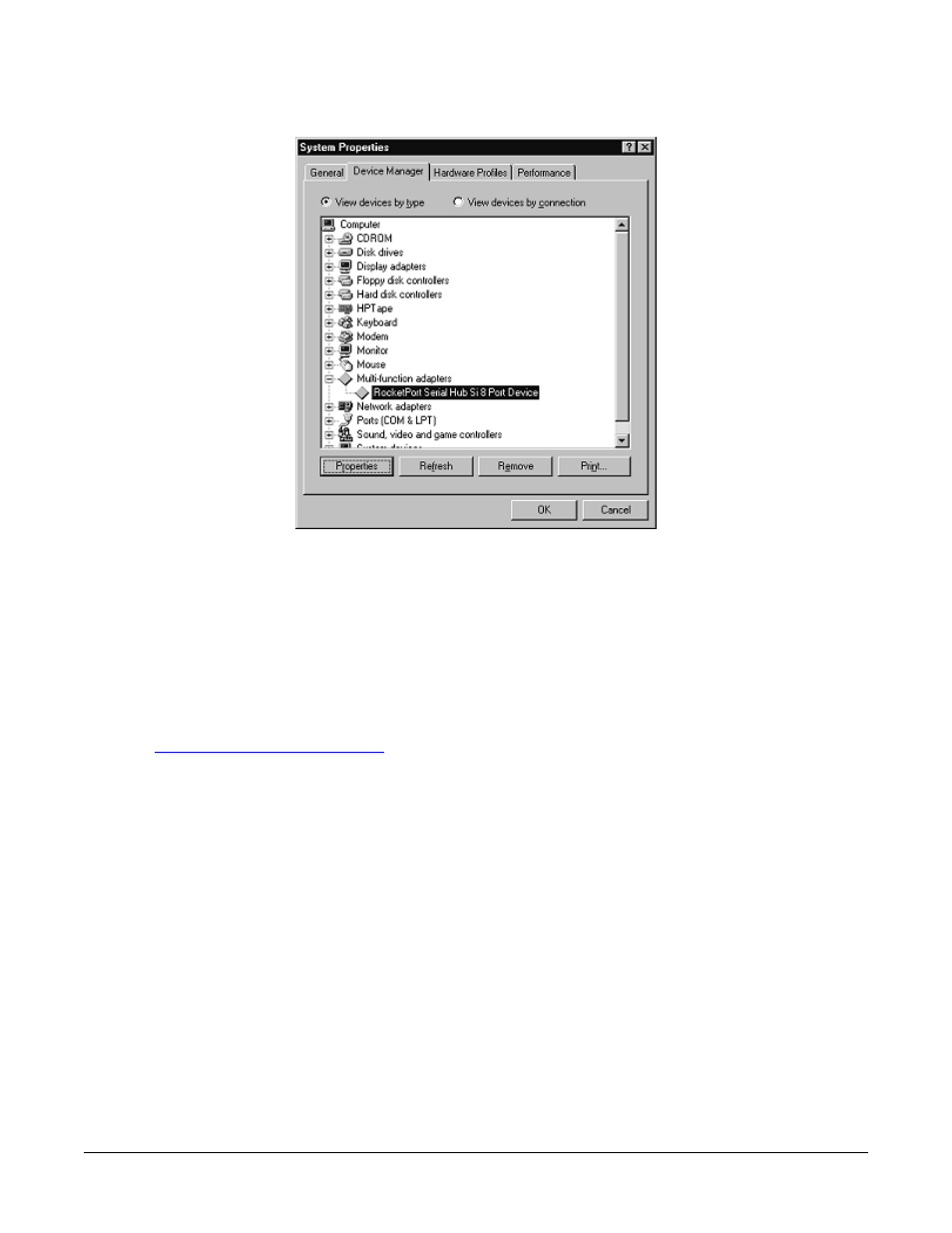 Adding, New rocketp | Comtrol RocketPort Serial Hub Si Driver Installation for Windows 98 User Manual | Page 21 / 47