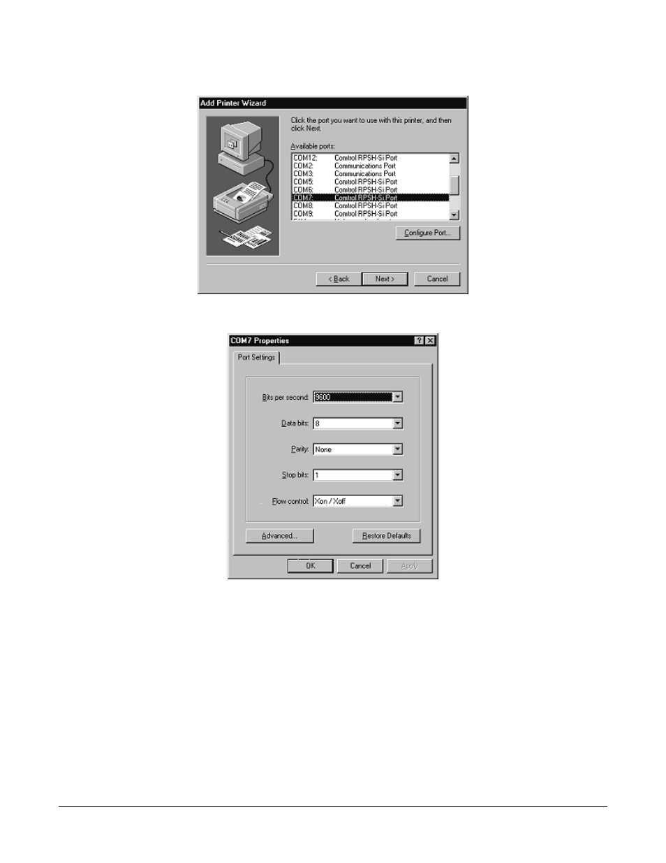 Comtrol RocketPort Serial Hub Si Driver Installation for Windows 98 User Manual | Page 30 / 47