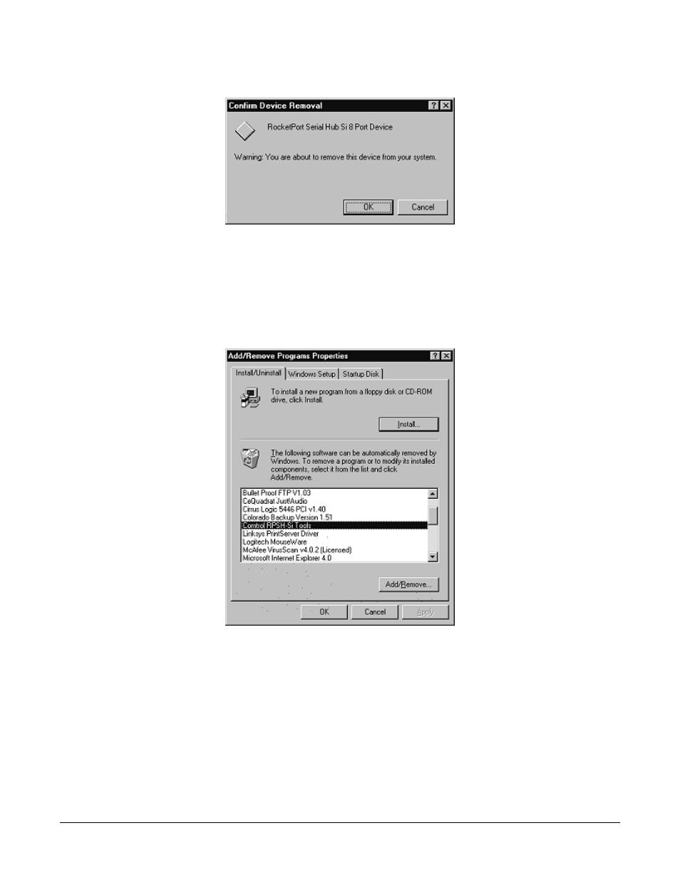 Comtrol RocketPort Serial Hub Si Driver Installation for Windows 98 User Manual | Page 5 / 47