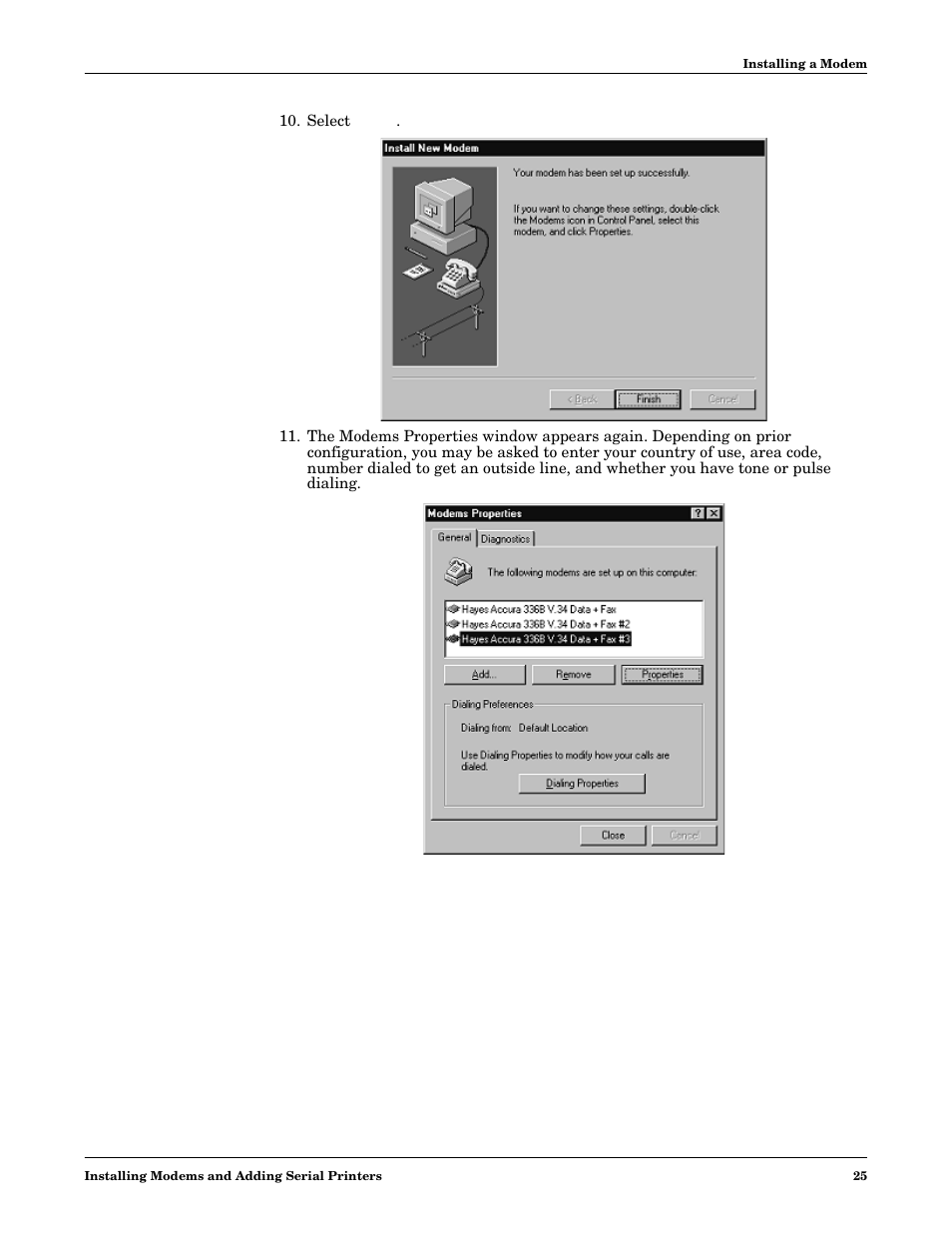 Comtrol Multiport Modems  Windows 98 User Manual | Page 25 / 55