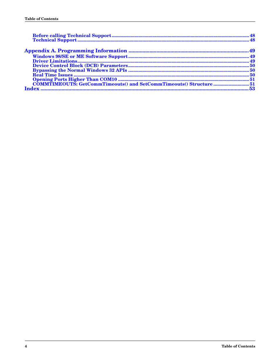 Comtrol Multiport Modems  Windows 98 User Manual | Page 4 / 55