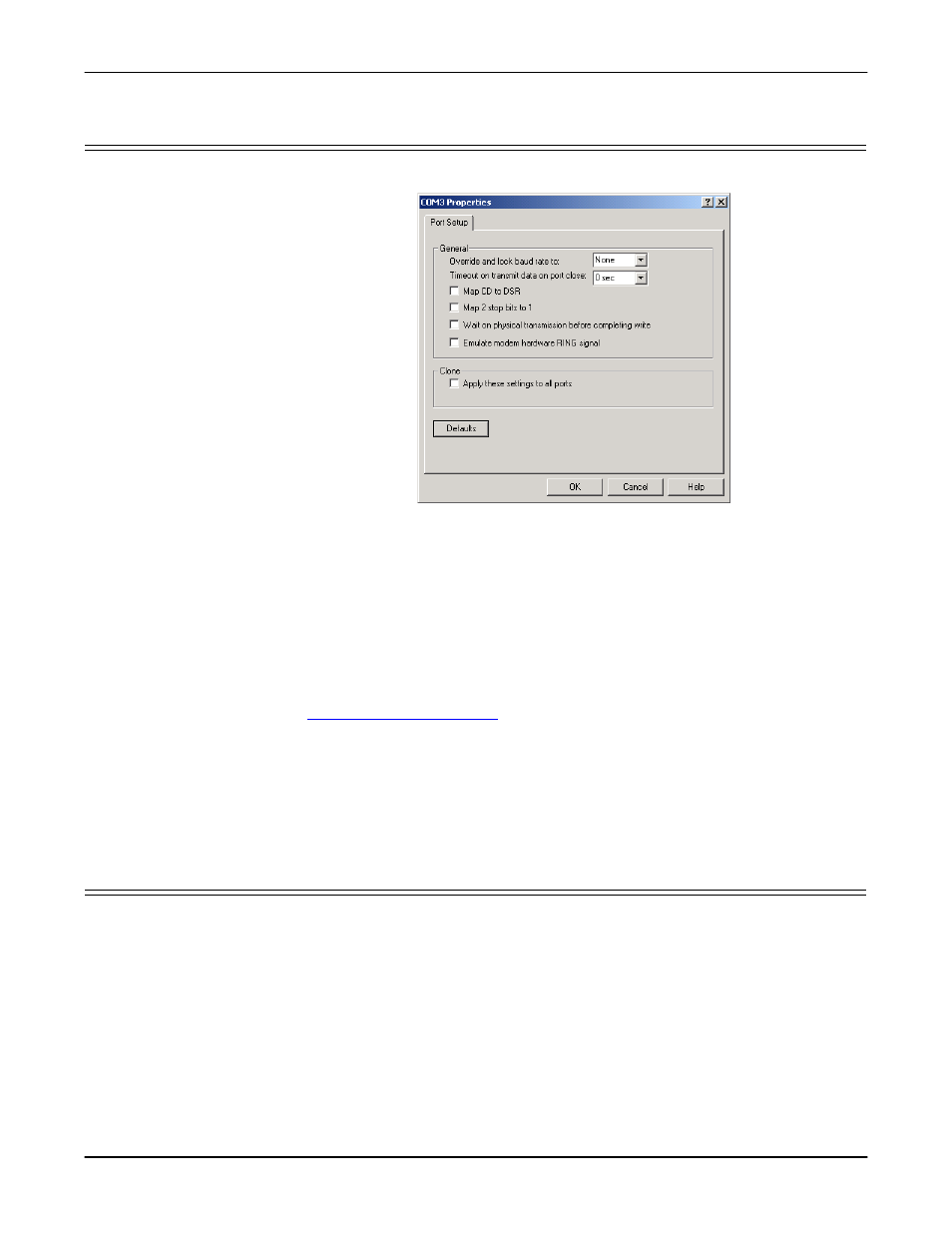 Configuring port properties, Access the main setup tab, Adding additional adapters | Comtrol Multiport Modems Windows 2000 User Manual | Page 20 / 39