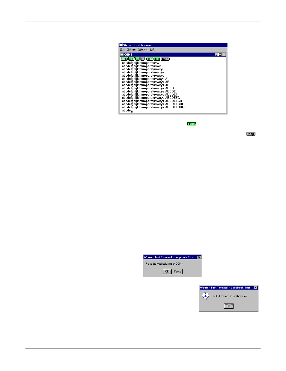 Testing a comtrol device | Comtrol Multiport Modems Windows 2000 User Manual | Page 28 / 39