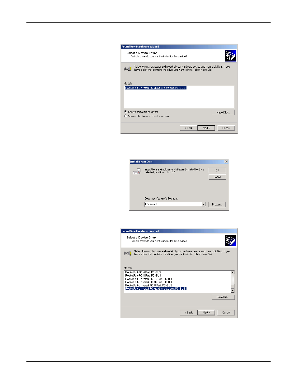 Comtrol Multiport Modems Windows 2000 User Manual | Page 9 / 39