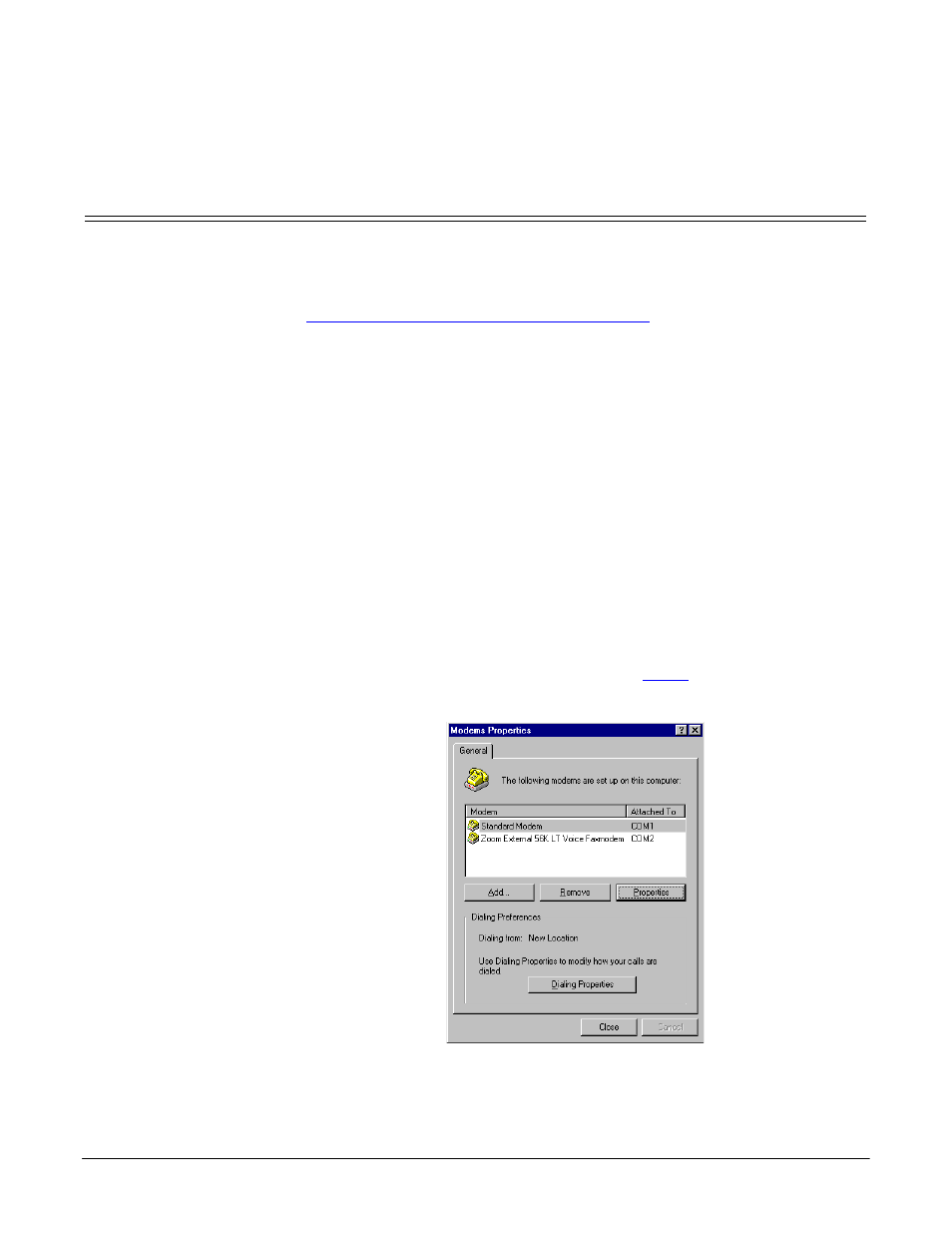 Windows nt configuration overview, Configuring modems, Working with nt ras | Installing modems, Connect the modem to the desired port, Power up the modem, Open the control panel window, Double-click the modems icon, Configuring, The modems | Comtrol Multiport Modems Windows NT User Manual | Page 23 / 49