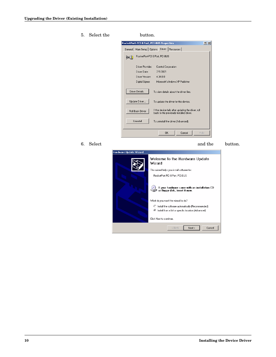 Comtrol Multiport Modems Windows XP User Manual | Page 10 / 48