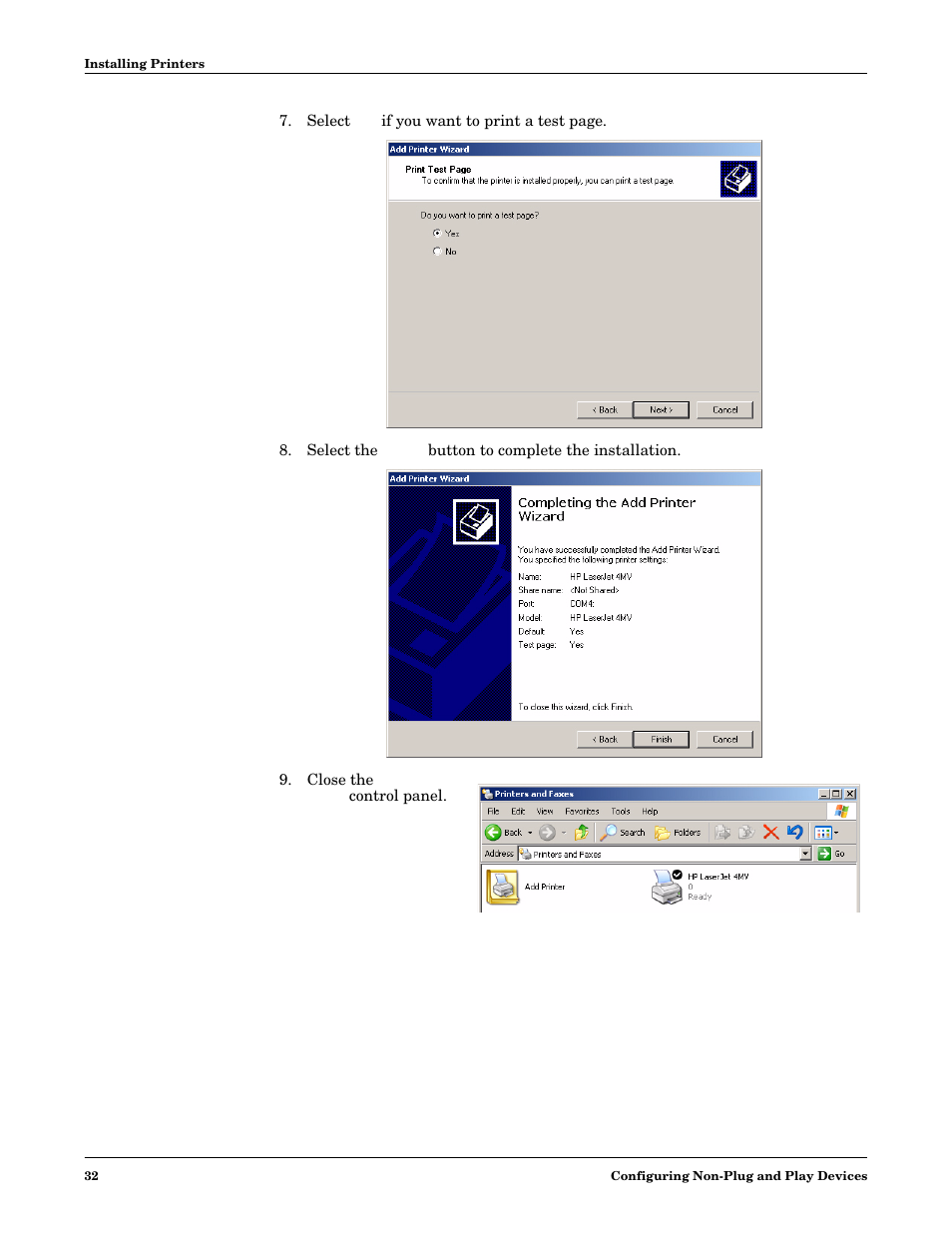 Comtrol Multiport Modems Windows XP User Manual | Page 32 / 48