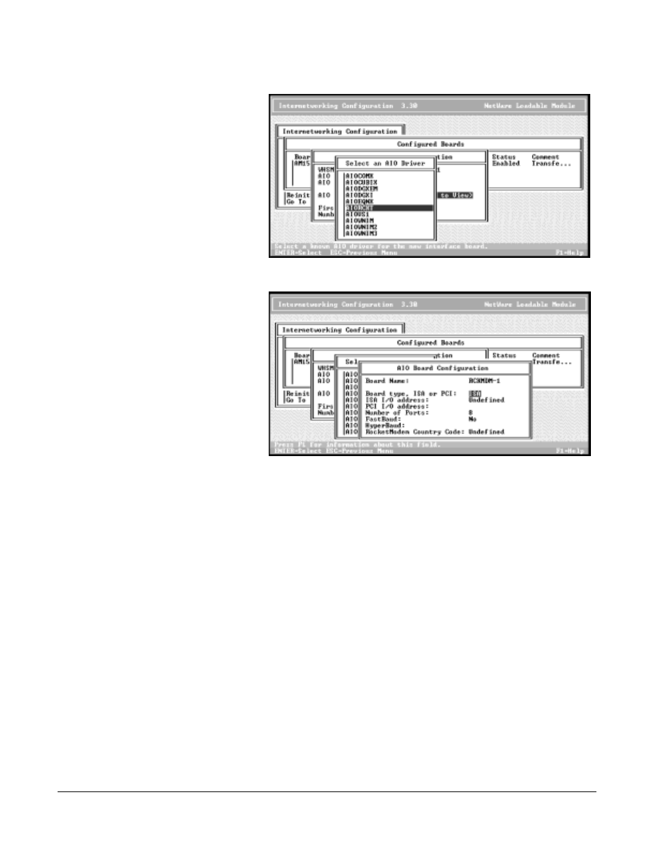 Comtrol RocketModem Driver Installation for Novell NetWare User Manual | Page 16 / 29