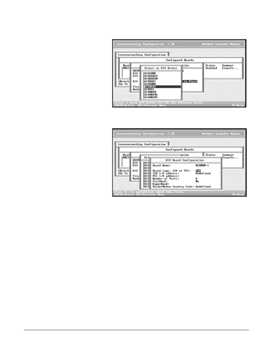 Comtrol RocketModem Driver Installation for Novell NetWare User Manual | Page 20 / 29