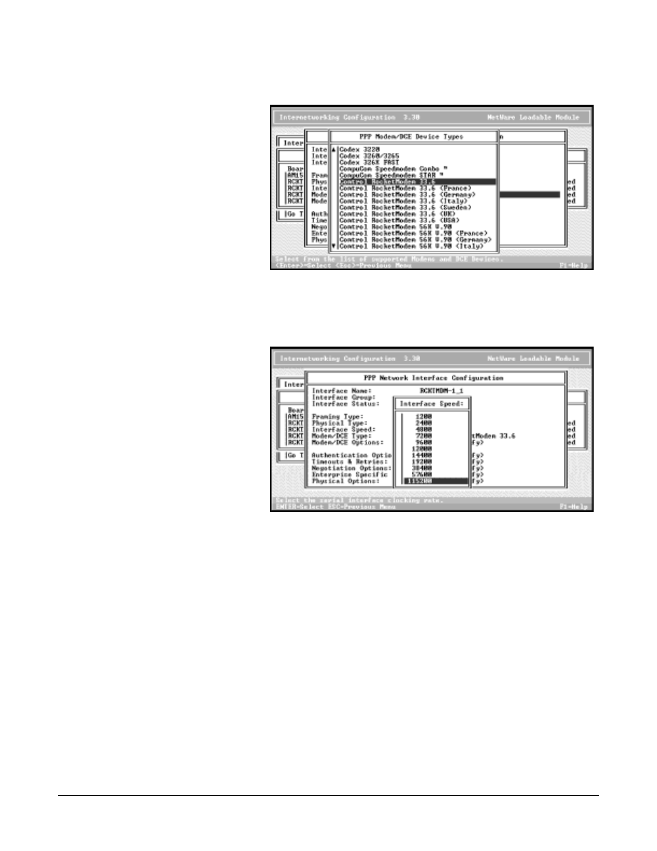 Comtrol RocketModem Driver Installation for Novell NetWare User Manual | Page 23 / 29