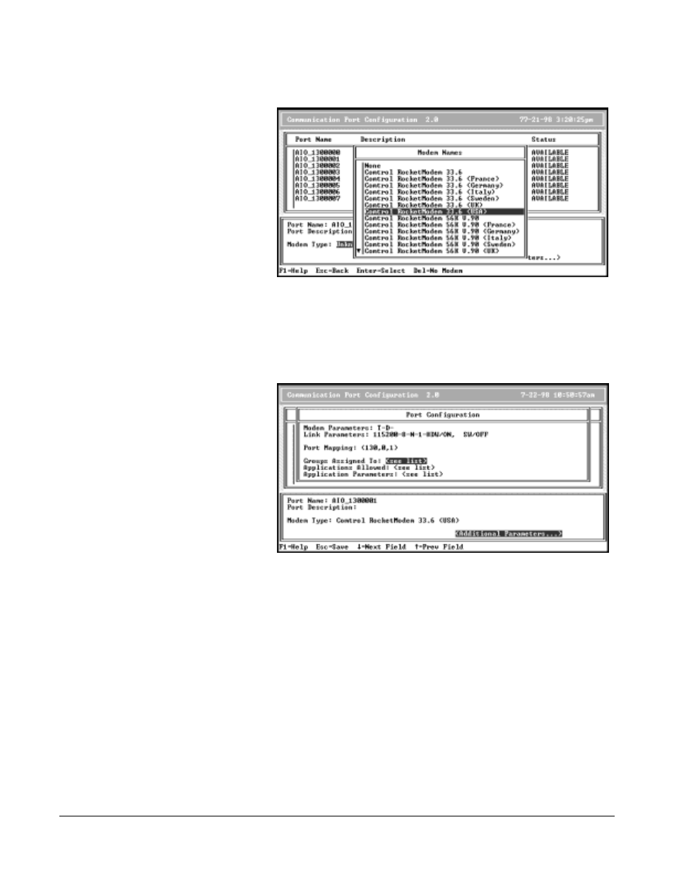 Comtrol RocketModem Driver Installation for Novell NetWare User Manual | Page 7 / 29
