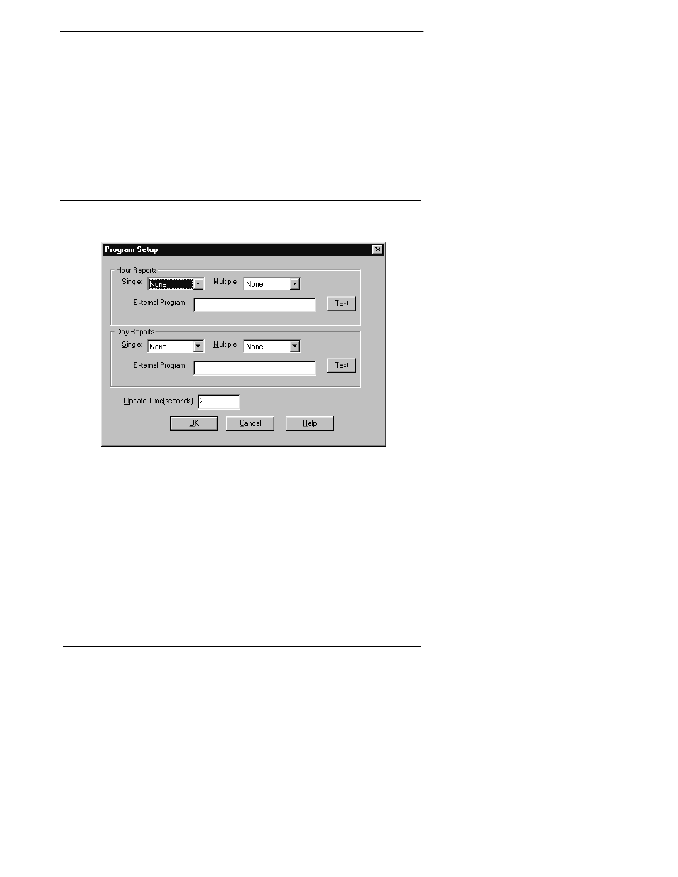 Report configuration | Comtrol RocketPort Windows 98 User Manual | Page 43 / 50