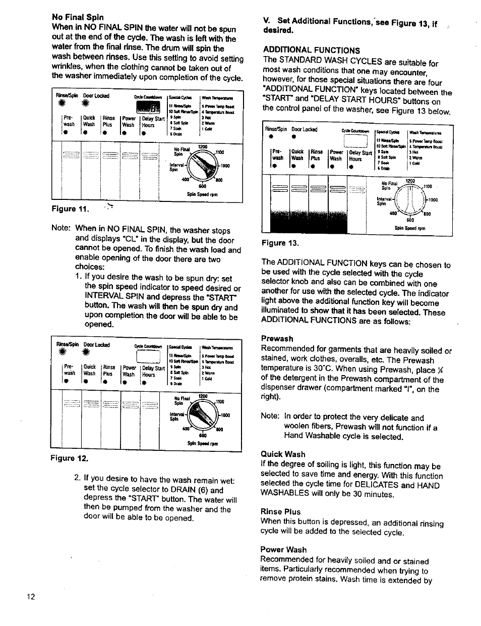 No final spin | Bosch WFK 2401 User Manual | Page 12 / 16