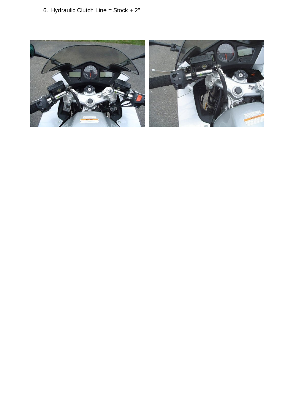 ConvertiBARS Honda: VFR-800(02-09) User Manual | Page 2 / 2